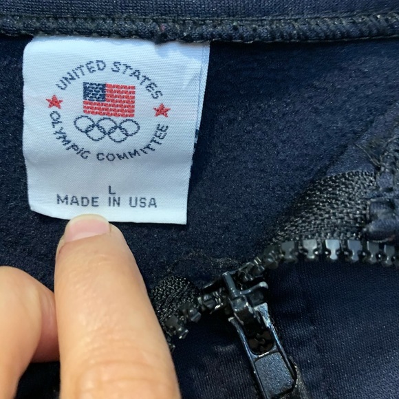USA OLYMPIC Committee Zip Up Jacket - Picture 5 of 6